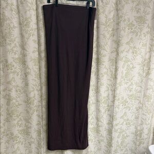 A new day strapless brown dress